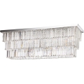 Ideal Lux - Таванно осветително тяло MARTINEZ 8xE14/40W/230V лъскав хром